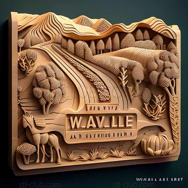 3D model Vacaville in the United States (STL)